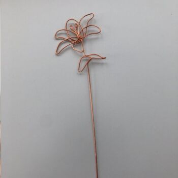 Handmade Wire Lily, 5 of 6