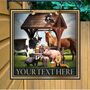 Watering Hole Personalised Home Pub Sign / Man Cave, thumbnail 7 of 8