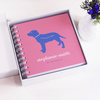 Personalised Puppy Dog Small Notebook, 2 of 5