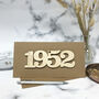 Personalised 70th Birthday 1952 Year Card, thumbnail 1 of 10