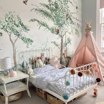 Woodland Wall Mural Wallpaper For Children, 4 of 10