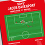 Jacob Davenport Goal – Tranmere Rovers Vs Morecambe – League Two 2024 Print, thumbnail 2 of 2
