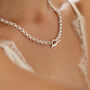 Personalised Heavy Rolo T Bar Necklace, thumbnail 2 of 4
