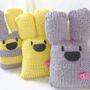 Easter Bunny Knitting Kit, thumbnail 3 of 5