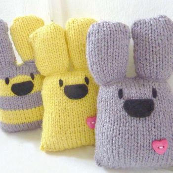 Easter Bunny Knitting Kit, 3 of 5