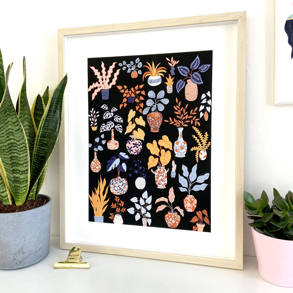Potted Plants Print