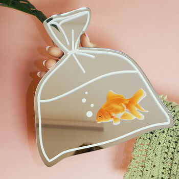 Fairground Goldfish Mirror, 2 of 2