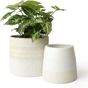 Set Of Two Indoor Greece Style Flower Pot, 4 of 6