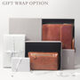 Personalised Leather Travel Organiser Envelope 'Ortona', thumbnail 12 of 12