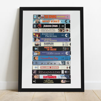 31st Birthday Personalised Print, 1993 Films, 31st Gift, 4 of 9