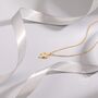 Tiny Cactus Pendant Necklace In Sterling Silver, thumbnail 3 of 10