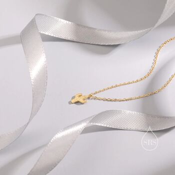 Tiny Cactus Pendant Necklace In Sterling Silver, 3 of 10