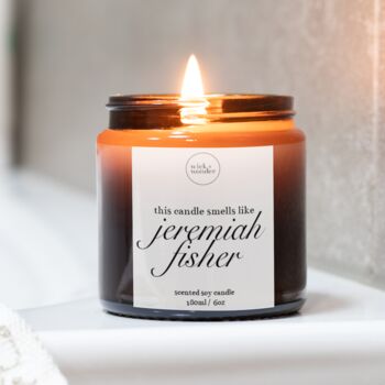 Smells Like Jeremiah Fisher Candle, Tsitp Gifts, 3 of 11