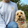 Personalised Dog Lover Motif Sweatshirt, thumbnail 1 of 12