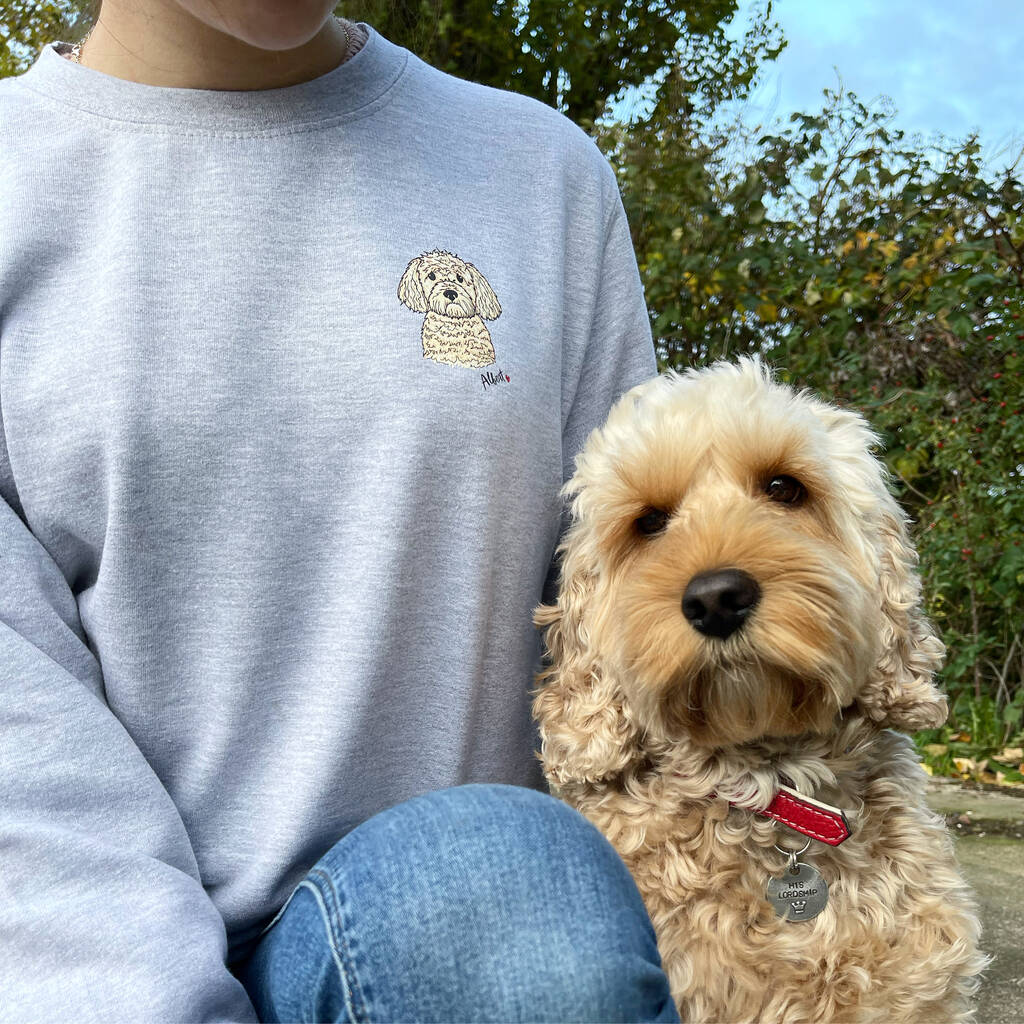 Personalised Dog Lover Motif Sweatshirt, 1 of 12