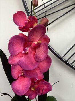 Cerise Pink Faux Silk Orchid Mothers Day Gift, 2 of 6