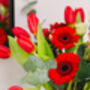 Harmony Red Tulips Bouquet, thumbnail 3 of 3