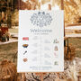 Wedding Order Of The Day Sign, thumbnail 2 of 8