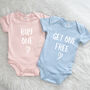 Buy One Get One Free Twin Babygrow Set, thumbnail 2 of 9