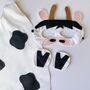 Felt Cow Costume For Kids And Adults, thumbnail 3 of 8