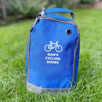 Personalised Cycling Shoes Boot Bag, 3 of 8