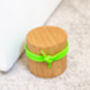 Oak And Coloured Leather Door Stop, thumbnail 11 of 12
