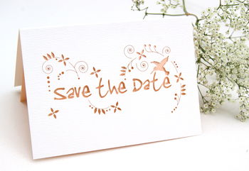 Diy Wedding Save The Date Cards, 5 of 6