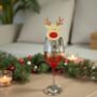Six X Reindeer Christmas Drinks Toppers, Festive Cocktails, Christmas Drinks Decorations, thumbnail 1 of 7