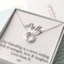 Sterling Silver Neverending Friendship Necklace, thumbnail 1 of 4