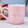 Stoneware Personalised 40th Mug, thumbnail 1 of 2