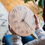 Personalised Oak Clock, thumbnail 1 of 4