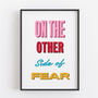 Other Side Of Fear Retro Print, thumbnail 5 of 7
