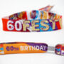 60 Fest 60th Birthday Party Festival Wristbands 60, thumbnail 2 of 4
