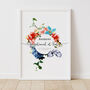 Personalised 40th/ 50th And Fabulous Birthday Print, thumbnail 3 of 8