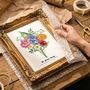 Personalised Birth Flower Mum’s Bunch Print, thumbnail 5 of 12