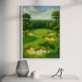 Hirono Golf Course Poster – Golf Wall Art Print | Gift For Golfers, Dad, Husband, Golf Gift For Him, thumbnail 1 of 2
