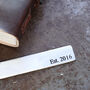 10th Anniversary Metal Bookmark Aluminium, thumbnail 9 of 12