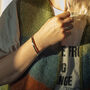 Minimalist Twisted Open Cuff Bracelet, thumbnail 5 of 10