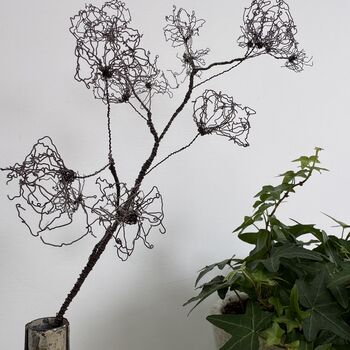 Handmade Wire ‘Old Man’s Beard’ Stem, 2 of 11