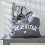 Oversized Surname Tote Bag, thumbnail 1 of 2