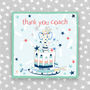 Thank You Coach Card Cake Theme, thumbnail 1 of 2