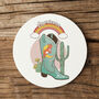Personalised Cowgirl Zodiac Coaster, thumbnail 1 of 3