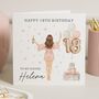 18th Birthday Balloon Prosecco Card For Sister, thumbnail 1 of 7