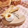 Personalised Valentine's Wooden Egg Holder Set, thumbnail 3 of 5