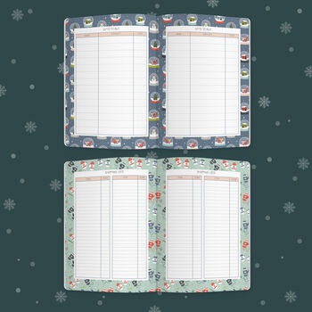 Christmas Planner, Festive Organiser And Record Book, 8 of 10
