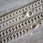 Sterling Silver Chain For Man, Curb Chain For Man, thumbnail 3 of 7