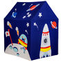 Large Outer Space And Rocket Play Tent, thumbnail 3 of 7