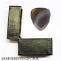 Gray Agate Guitar Pick / Plectrum In A Gift Box, thumbnail 1 of 7