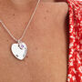 Personalised 30th Birthday Heart Birthstone Necklace, thumbnail 1 of 12