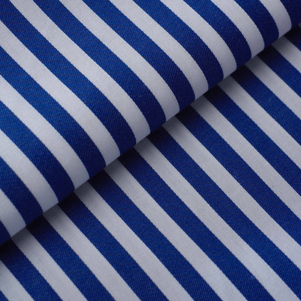 Men's Bold Blue And White Striped Nightshirt By BRITISH BOXERS ...